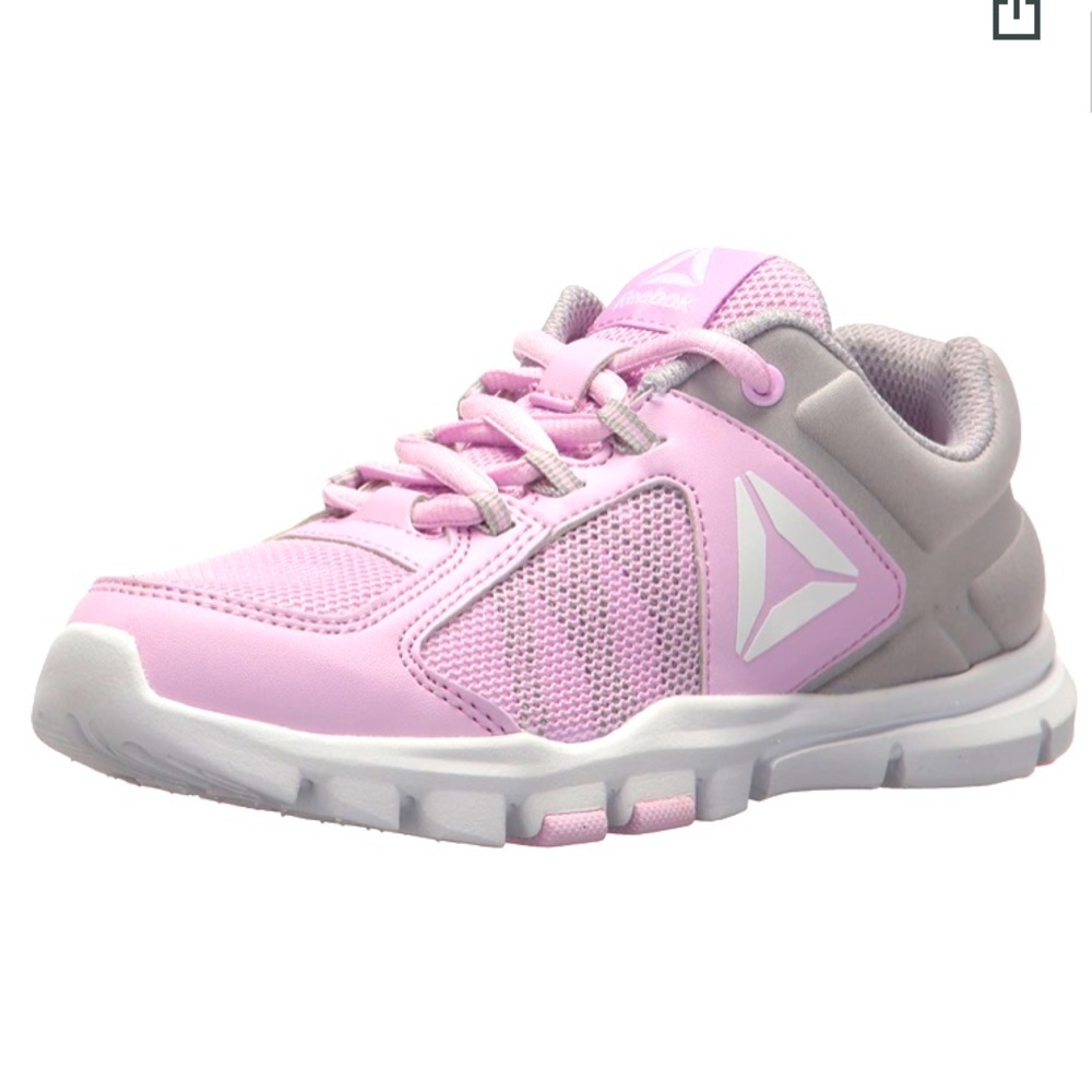 NWT Reebok your flex trainette 10 athletic shoes youth size 6.5
